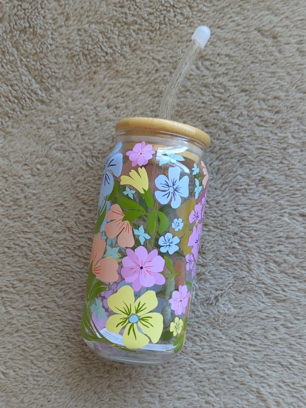 FREE W PURCHASE BNWT Glass Tumbler